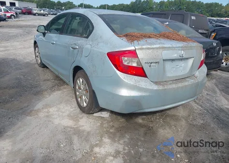 2012 Honda Civic Lx from USA, damaged, VIN 19XFB2F57CE007297